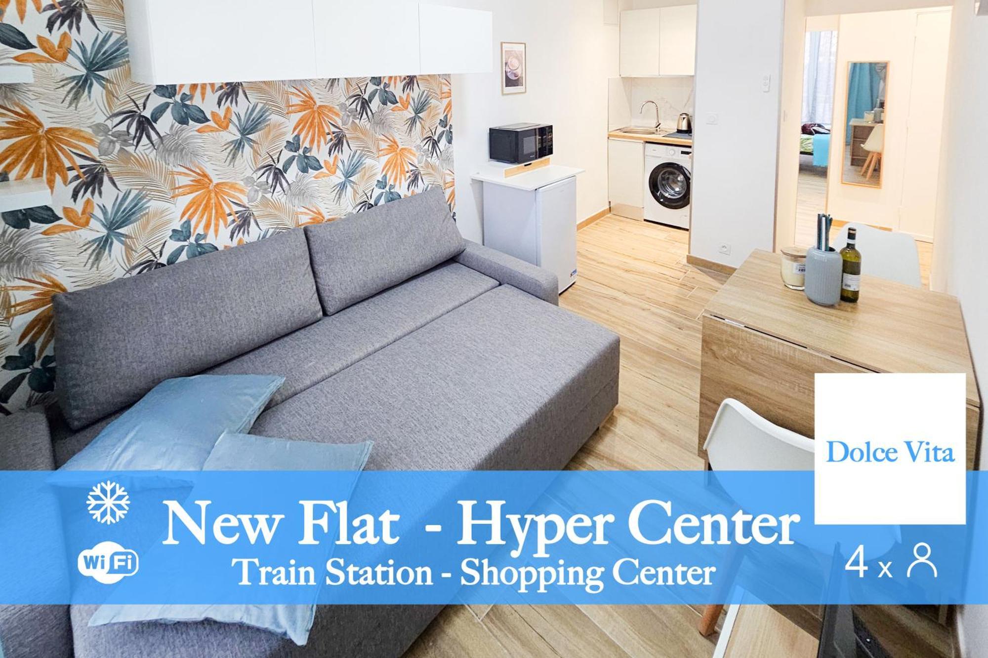 Lamartine 4 Pers Center Wifi A/C Apartment Ница Екстериор снимка